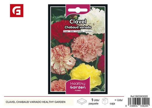 [190393020] Semillas de clavel chabaud variado - Flores ornamentales y cultivos para el jardín