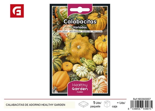 [190393007] Semillas de calabacitas de adorno - Jardinería y decoración natural