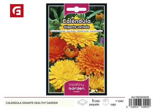 [190393009] Semillas de caléndula gigante - Flores decorativas y cultivo fácil