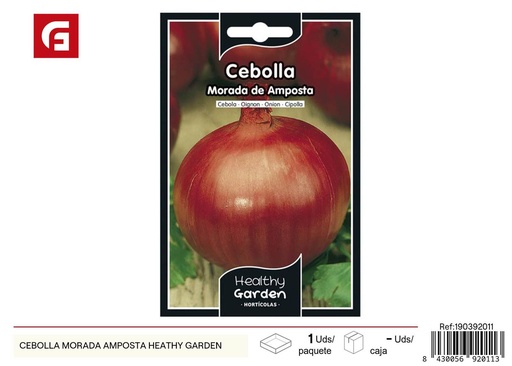 [190392011] Semillas de cebolla morada amposta - Cultivo de variedad de verduras