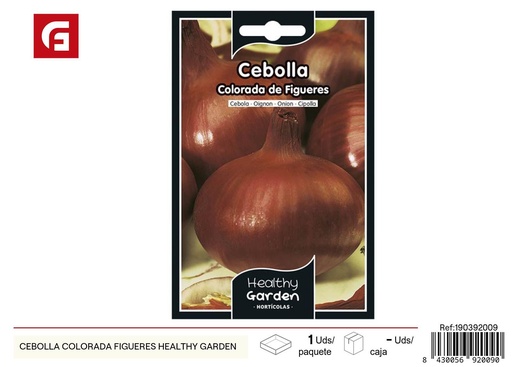 [190392009] Semilla de cebolla colorada Figueres Healthy Garden - Semillas para el jardín