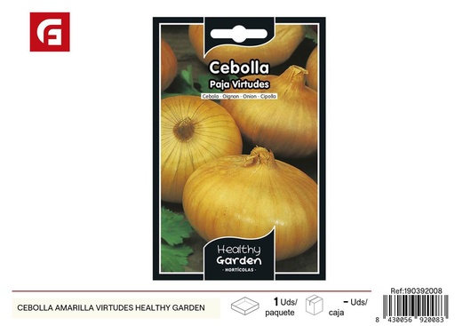 [190392008] Semilla de cebolla amarilla Healthy Garden - Semillas para el jardín