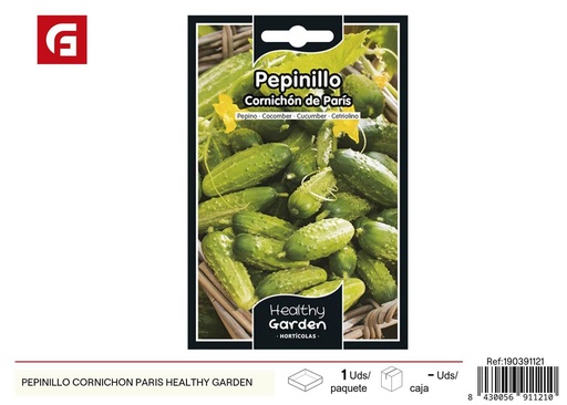 [190391121] Semillas de pepinillo cornichon Paris - Cultivo para encurtidos y conservas