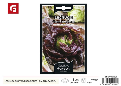 [190391091] Semilla de lechuga cuatro estaciones Healthy Garden - Semillas para el jardín