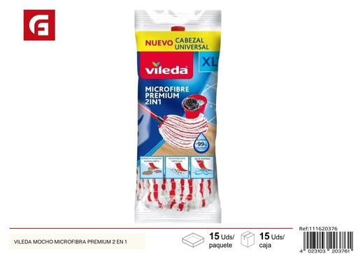 [111620376] Mopa VILEDA Microfibra Premium 2 en 1 - Accesorios de limpieza