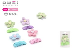 [8428947259954] Pinza set 2/p 12/u CL25995 OW - Clips de pelo en hermoso set