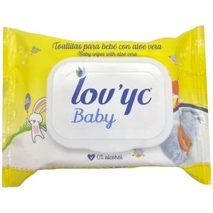 [8437021720075] 20 toallitas húmedas con aloe vera - Toallitas desechables para cuidado de la piel