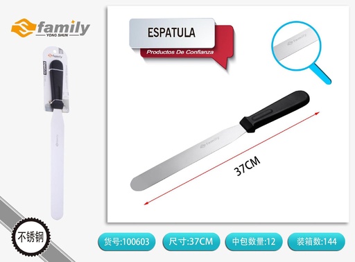 [100603] Espátula de plástico para crema 37 cm - Accesorios de repostería y utensilios de cocina