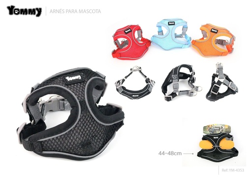 [YM4353] Arnés para mascotas M 44-48 cm - Accesorios de paseo