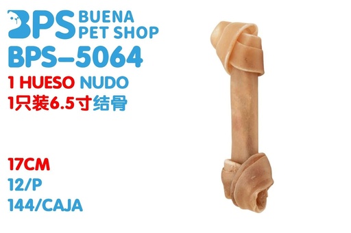 [302905064] Hueso nudo 17 cm - Snacks para perros y golosinas