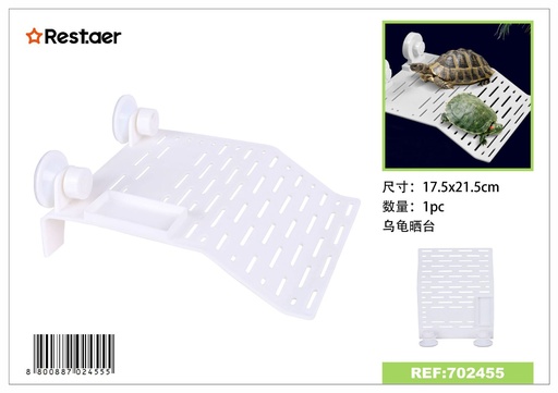 [702455] Plataforma para tortugas 17.5x21.5 cm - Accesorios para acuarios