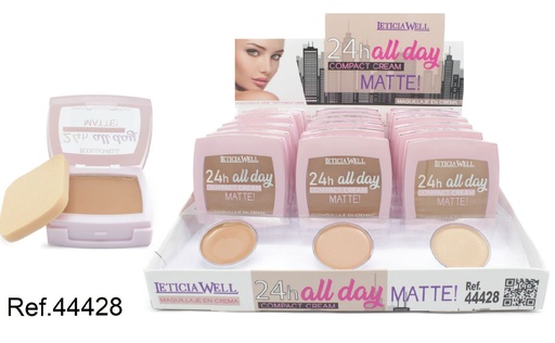 [8435433225379] Crema compacta 24 horas todo el día 18/u - Cosméticos y maquillaje