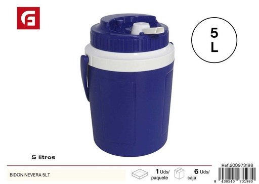 [200973198] Bidón para agua de 5L - Accesorios de verano