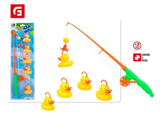 [161624905] Juguete de pesca Aqua World 5 patitos - Juguetes