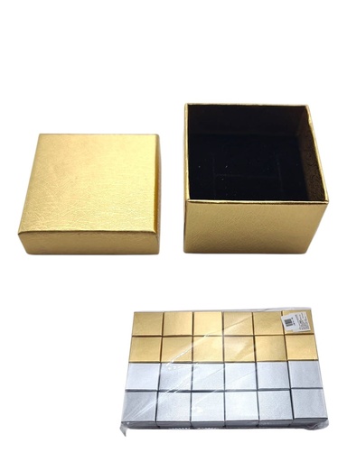 [130741-02] Cajita 5x5cm 24 unidades N.S. - Accesorios de regalo