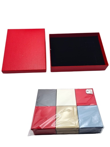 [130802-03] Caja de regalo 13x17 cm - Set de 12 unidades para personalizados