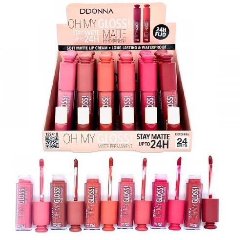 [8436045032669] Brillo labial Gloss Matte Permanente 24/U 12241B DN - Productos de maquillaje