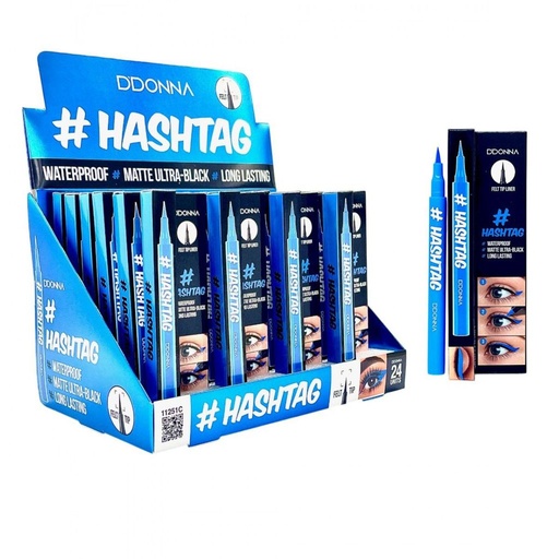 [8436045037817] Eyeliner líquido Futre Azul 24/U 11251C DD - Cosméticos de ojos