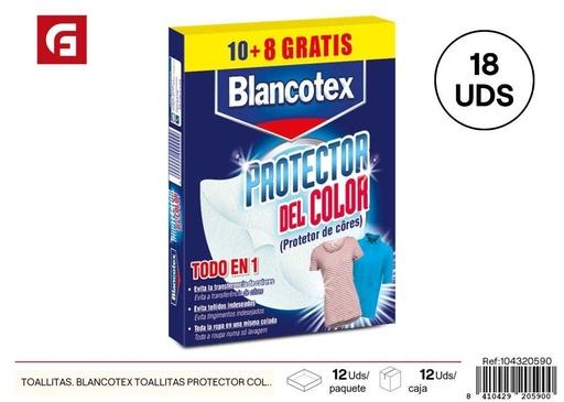 [104320590] Toallitas protector color Blancotex 10+8 unidades - Productos de cuidado personal y toallitas