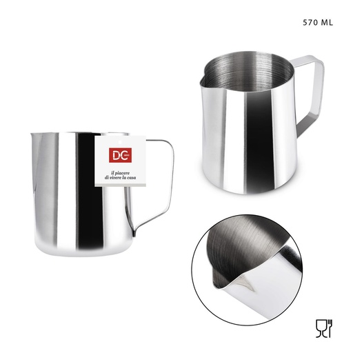 [0227079] Jarra de acero inoxidable con pico 570ml - Utensilios de cocina para café y té