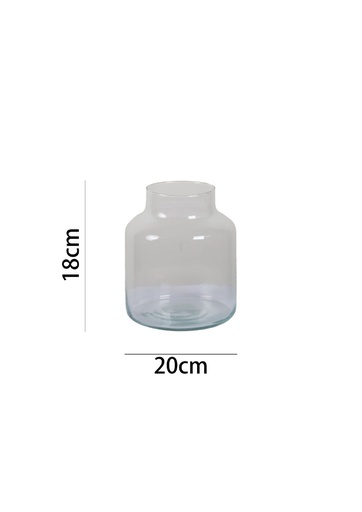 [1352620-8435525703839] Florero D18 H20 cm - Jarrones y floreros de vidrio