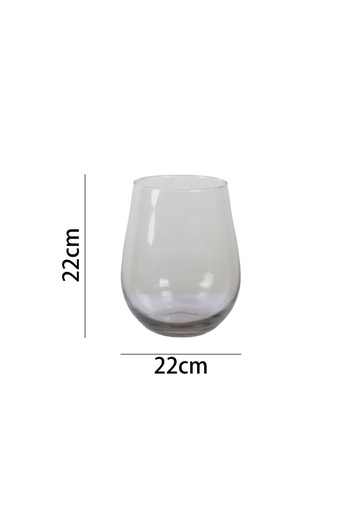 [1384422-8435525761853] Florero Allen D22 H22 cm - Jarrones y floreros de vidrio