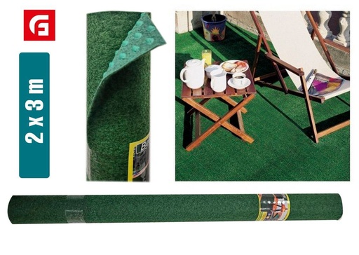 [5413045005311] Césped punzado artificial 2x3m - Accesorios de jardín 