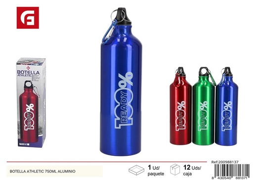 [200988137] Botella athletic de aluminio 750ml - Utensilios de cocina y botellas térmicas