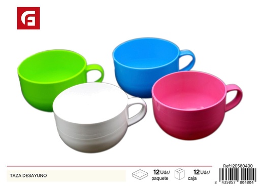 [120580400] Taza de desayuno - Utensilios de cocina y vajilla