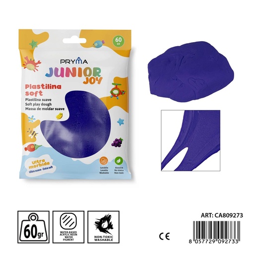 [0238320] Plastilina 60g azul marino - Arcilla y manualidades