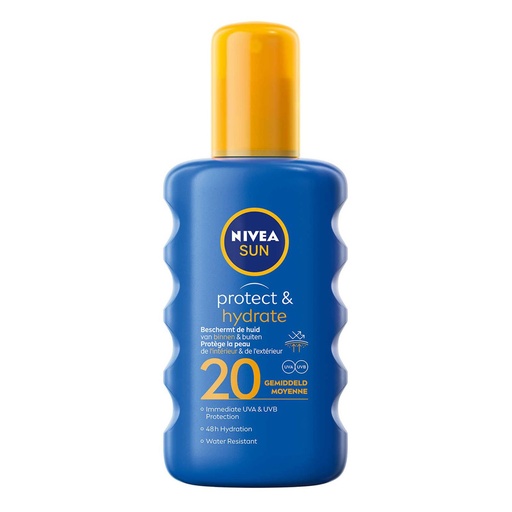 [4005900363572]  Spray Solar Nivea Sun SPF-20 200ml - Protección solar y cuidado de la piel