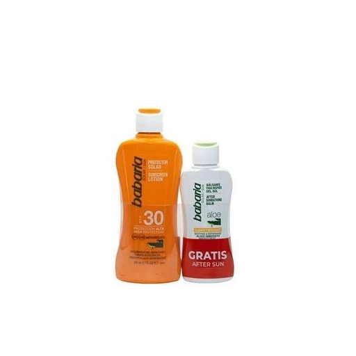 [8410412607407]  Crema Protectora Solar F30 200ml + Bálsamo Babaria - Protección solar y cuidado de la piel