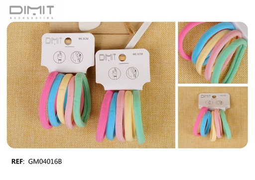 [8435693872795]  Gomas 6.5cm 24/u GM04016B - Accesorios para el cabello