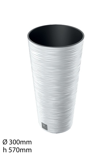 [FURU_ROUND_SLIM_DFRH_S449_M] Planta en maceta de plastic  - Macetas y decoraciones