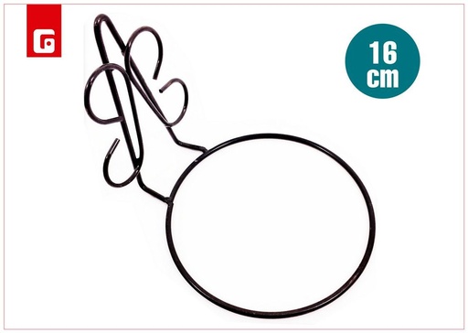 [313515073] Soporte maceta pared 16cm - Accesorios de jardinería