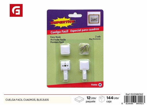 [151298092] Cuelga fácil para cuadros 2 unidades - Accesorios de decoración