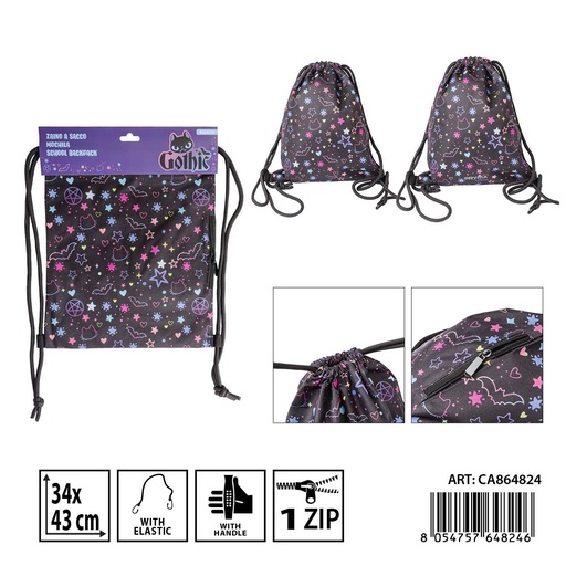 [0238729] Mochila saco 34x43 cm - Estuches mochila y bolsas de deporte