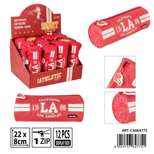 [0238754] Estuche escolar 22x8 cm - Estuches de lápiz y organización