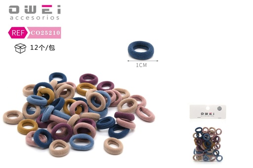 [8428947252108] Gomas para el Pelo 12 unidades CO25210 - Accesorios para el cabello