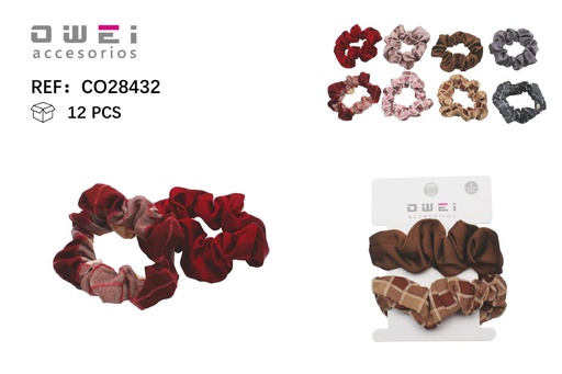 [8428947284321] Goma 2 piezas 12 unidades CO28432 - Accesorios para el cabello