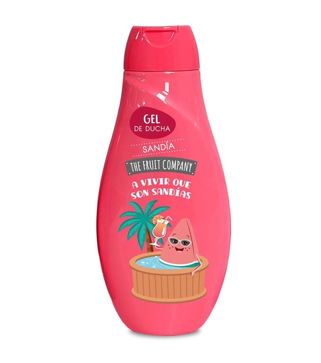 [8436559717830] Gel de ducha de sandía 600ML The Fruit Company - Cosméticos y productos de baño