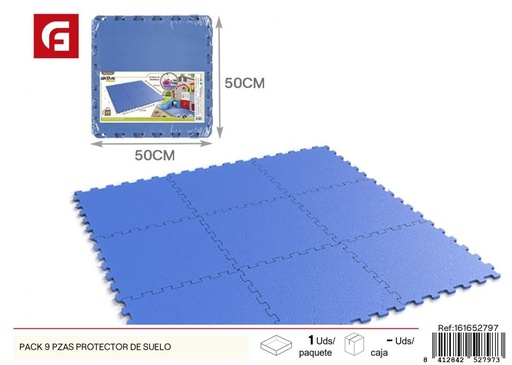 [161652797] Pack 9 piezas protector de suelo - Juguetes y accesorios
