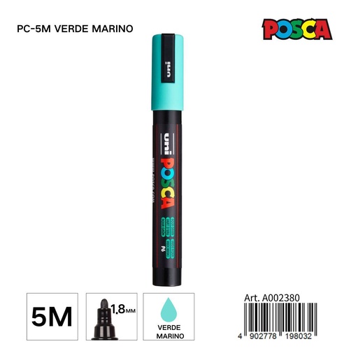 [A002380] Marcador POSCA 1.8mm verde marino - Papelería y artículos de escritura