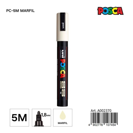 [A002370] Marcador POSCA 1.8mm marfil - Papelería y artículos de escritura