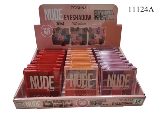 [8436045030009] Sombra de ojos Nude 24 unidades - Cosméticos
