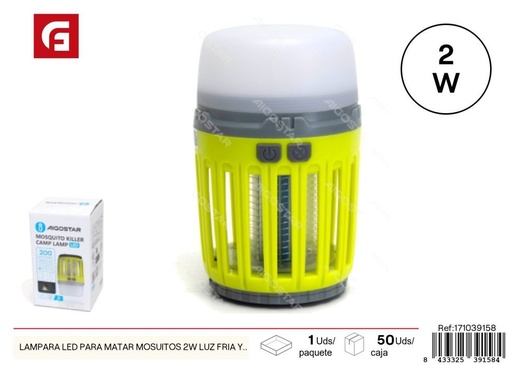 [171039158] Lámpara LED para matar mosquitos 2W - Electrónica y control de insectos