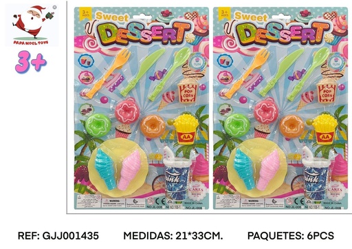 [189800143] Set de dulces de juguete - Juguetes de cocina