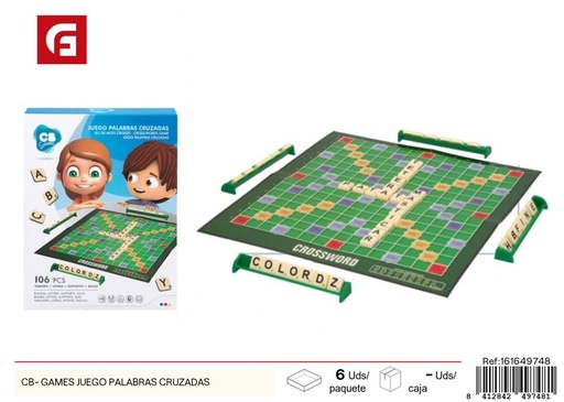 [161649748] Juego de palabras cruzadas CB-GAMES - Juguetes de mesa