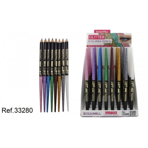 [8435433221678] Lápiz ojos glitter 48/U 33280 LW - Para un look llamativo