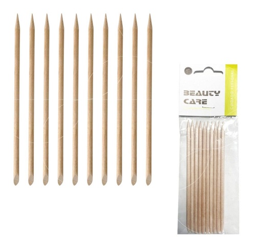 [8422608017136] Set 10 palitos naranjo 12/U REF:157 - Utilidad en manicura